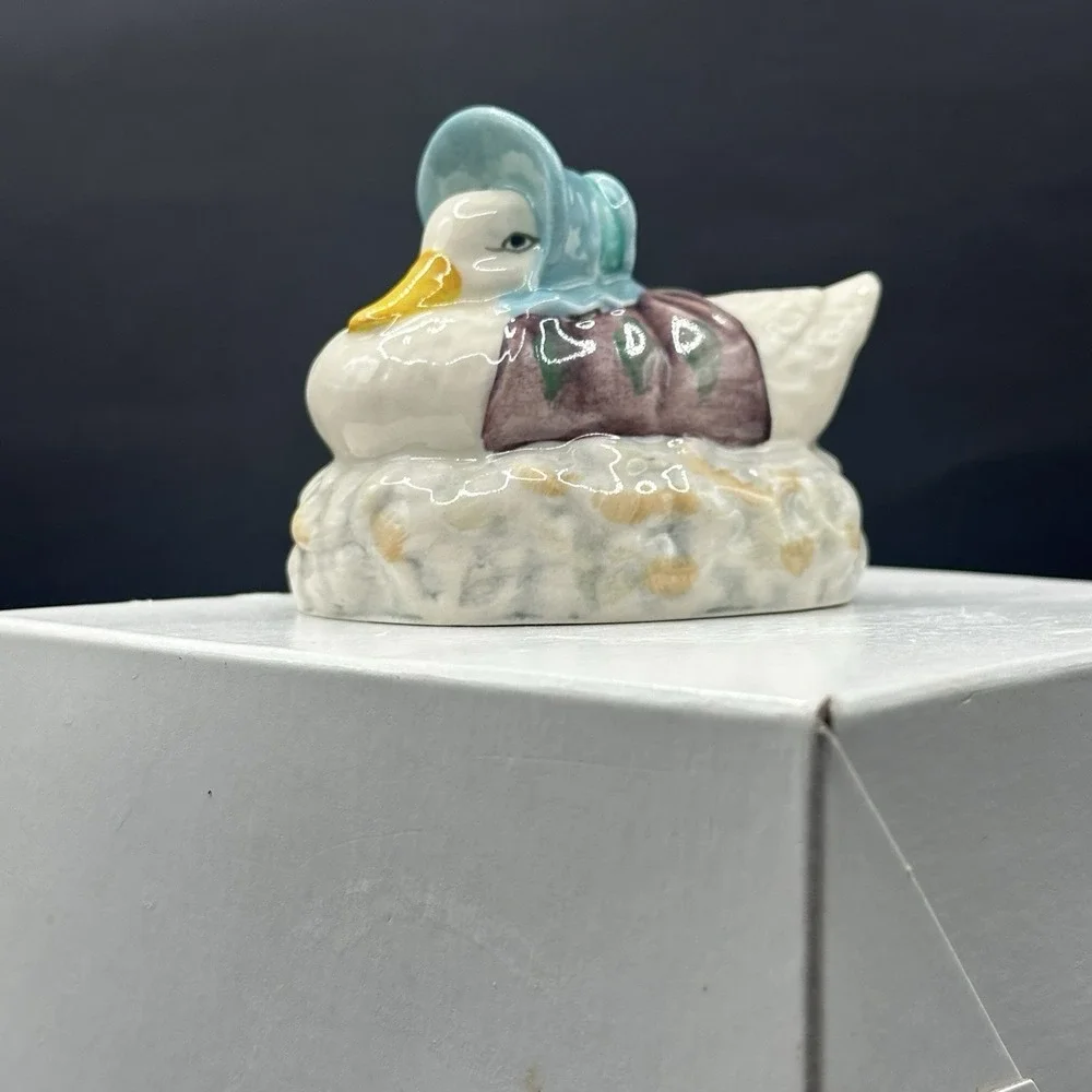 Beatrix Potter Jemima Puddleduck Made A Feather Nest Bewick England 1983 F Warne